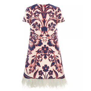 La DoubleJ Mini Swing Dress Vava Place Feathers - Medium